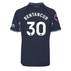 Tottenham Hotspur Rodrigo Bentancur #30 Replika Udebanetrøje 2023-24 Kortærmet